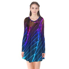 Cracked Out Broken Glass Flare Dress by BangZart