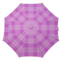 Seamless Tartan Pattern Straight Umbrellas