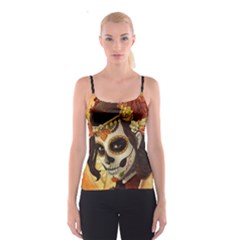 Fantasy Girl Art Spaghetti Strap Top by BangZart