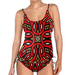 Traditional Art Pattern Tankini Set