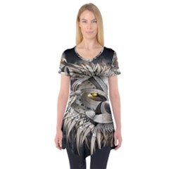 Lion Robot Short Sleeve Tunic 