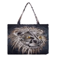 Lion Robot Medium Tote Bag