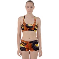 Dragon And Fire Women s Sports Set