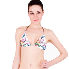 Butterfly Vector Art Bikini Top by BangZart