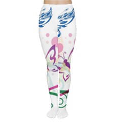 Butterfly Vector Art Women s Tights by BangZart