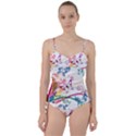 Butterfly Vector Art Sweetheart Tankini Set View1