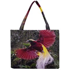 Cendrawasih Beautiful Bird Of Paradise Mini Tote Bag by BangZart