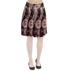 Beautiful Women Fantasy Art Pleated Skirt