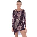 Beautiful Women Fantasy Art Asymmetric Cut-Out Shift Dress View1