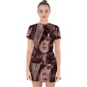 Beautiful Women Fantasy Art Drop Hem Mini Chiffon Dress View1