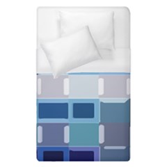 Blockedin Duvet Cover (single Size) by designsbyamerianna