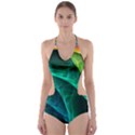 Aura Waves Cut-Out One Piece Swimsuit View1