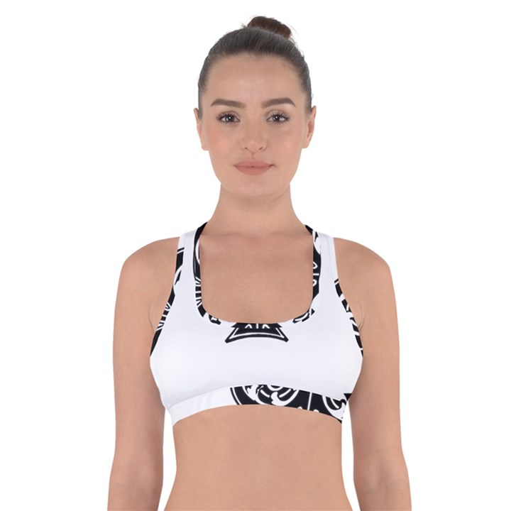 Acecard Cross Back Sports Bra