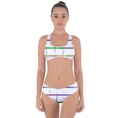 Blurred Lines Criss Cross Bikini Set