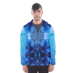 Sliding Blues Hooded Wind Breaker (men) by saprillika