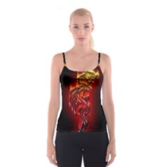 Dragon Fire Spaghetti Strap Top by BangZart