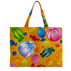 Sweets And Sugar Candies Vector  Zipper Mini Tote Bag by BangZart