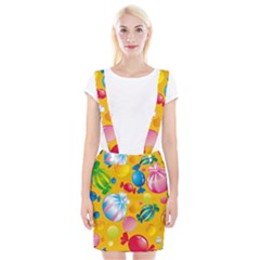 Sweets And Sugar Candies Vector  Braces Suspender Skirt