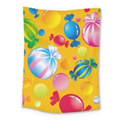 Sweets And Sugar Candies Vector  Medium Tapestry