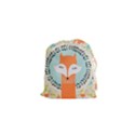 Foxy Fox Canvas Art Print Traditional Drawstring Pouches (XS)  View1