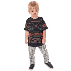 Traditional Northwest Coast Native Art Kids Raglan Tee