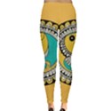 Madhubani Fish Indian Ethnic Pattern Leggings  View2