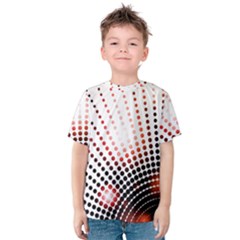 Radial Dotted Lights Kids  Cotton Tee