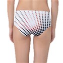 Radial Dotted Lights Mid-Waist Bikini Bottoms View2