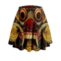 Bali Mask Mini Flare Skirt View2