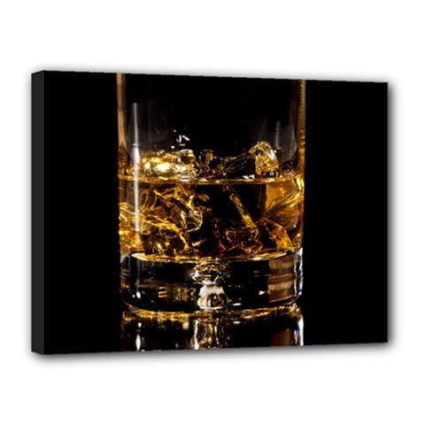 Drink Good Whiskey Canvas 16  X 12  by BangZart