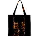 Drink Good Whiskey Zipper Grocery Tote Bag View2