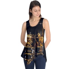 Drink Good Whiskey Sleeveless Tunic by BangZart