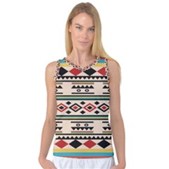 Tribal Pattern Women s Basketball Tank Top by BangZart