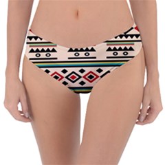 Tribal Pattern Reversible Classic Bikini Bottoms