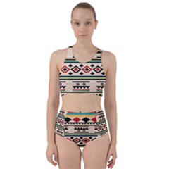 Tribal Pattern Bikini Swimsuit Spa Swimsuit 