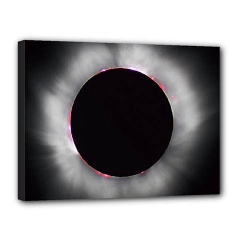 Solar Eclipse Canvas 16  X 12  by BangZart