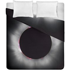 Solar Eclipse Duvet Cover Double Side (california King Size) by BangZart