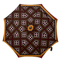 Toraja Pattern Pa re po  Sanguba ( Dancing Alone ) Hook Handle Umbrellas (large) by BangZart