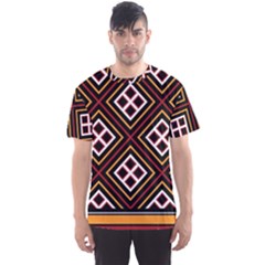 Toraja Pattern Pa re po  Sanguba ( Dancing Alone ) Men s Sports Mesh Tee