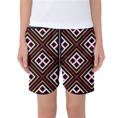 Toraja Pattern Pa re po  Sanguba ( Dancing Alone ) Women s Basketball Shorts by BangZart