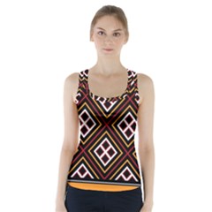 Toraja Pattern Pa re po  Sanguba ( Dancing Alone ) Racer Back Sports Top by BangZart