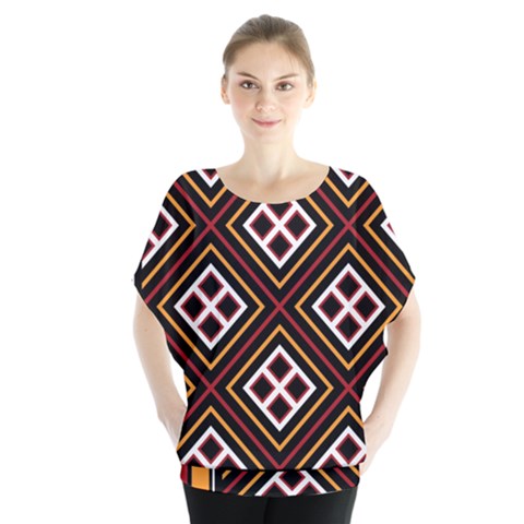 Toraja Pattern Pa re po  Sanguba ( Dancing Alone ) Blouse by BangZart