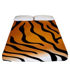 Tiger Skin Pattern Fitted Sheet (king Size) by BangZart