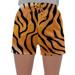 Tiger Skin Pattern Sleepwear Shorts