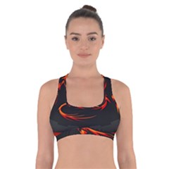 Dragon Cross Back Sports Bra