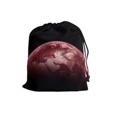 Planet Fantasy Art Drawstring Pouches (large)  by BangZart