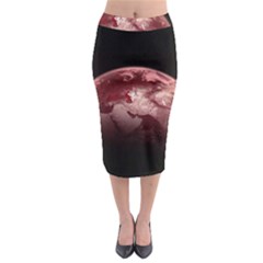 Planet Fantasy Art Midi Pencil Skirt by BangZart