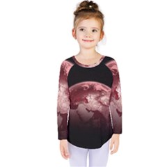 Planet Fantasy Art Kids  Long Sleeve Tee