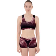 Planet Fantasy Art Work It Out Sports Bra Set