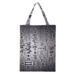 Science Formulas Classic Tote Bag by BangZart